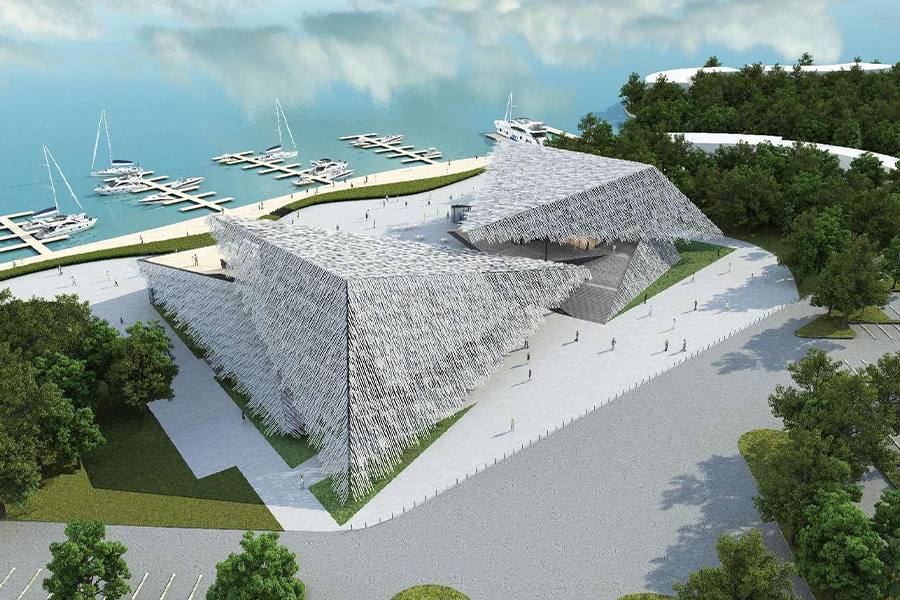 Sentro ng Serbisyo ng Turista sa Lawa ng Yangcheng